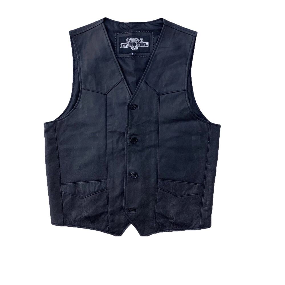 Leather Gallery Vintage Women’s Vest Size Small‎